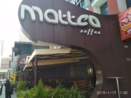 This indictes matteo coffea : coffee near me